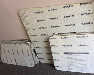 Polycarbonate 1/2” thick Sheets. Several Sizes. 