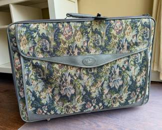 Suitcase - Vintage Diane von Furstenberg Tapestry Luggage Set