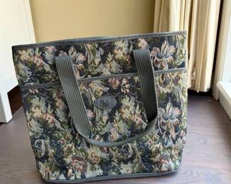Tote - Vintage Diane von Furstenberg Tapestry Luggage Set