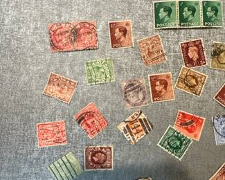 Assorted Vintage Postage Stamps  British Commonwealth Focus fourth image