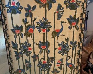 Folk Art Textile Panel and Batik Textile Panel third image