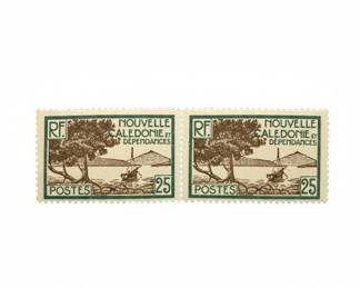 New Caledonia  Bay of Paletuviers Centimes Postage Stamp