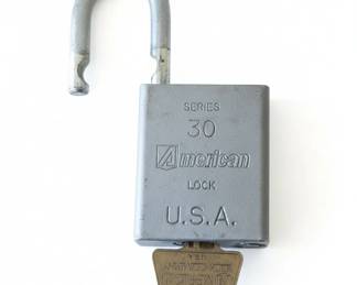 American Lock Series Padlock with Key