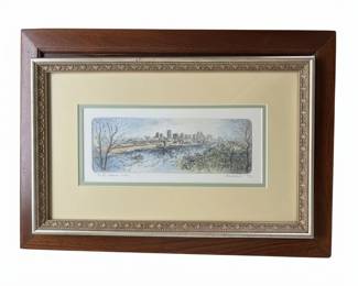 Michael Bond On the Waterfront, St. Paul Limited Edition Print