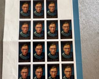 Ruth Bader Ginsburg Forever Postage Stamps