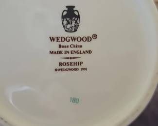 Wedgwood Rosehip Bone China Vase second image