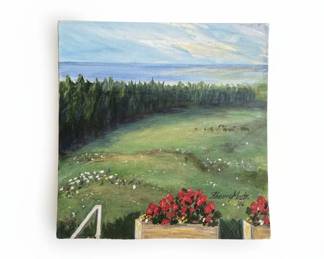 Sherry Matz Seascape Landscape Painting