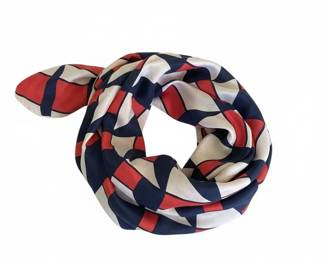 Echo Scarfs Cubism Geometric Silk Scarf