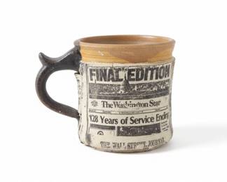 Washington Star Final Edition Commemorative Mug