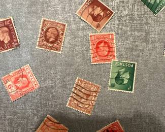 Assorted Vintage Postage Stamps  British Commonwealth Focus second image