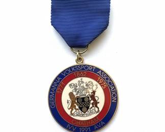 Germanna Volksport Association  Medal