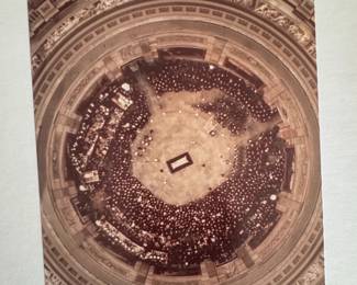 Aerial View of John F. Kennedy Lying in State in the U.S. Capitol Rotunda second image