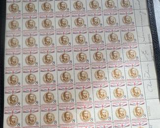 Lajos Kossuth Champion of Liberty U.S. Postage Stamps Issue  Full Sheets with Provenance third image