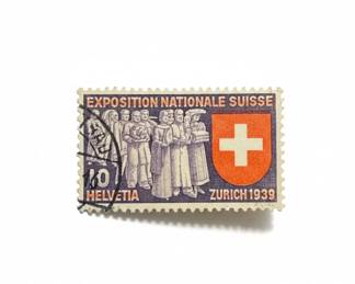 Switzerland National Exposition Zurich Stamp  Rappen