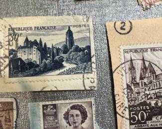 Assorted Vintage Postage Stamps Collection B sixth image