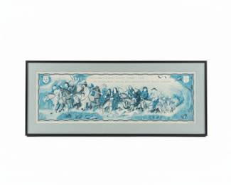 The Canterbury Pilgrims Print by Cathedral Gifts Ltd.