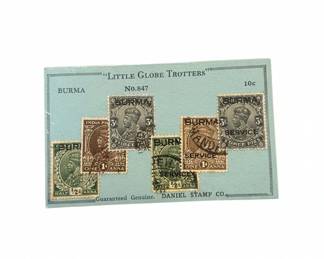 Little Globe Trotters Burma Stamp Collection second image