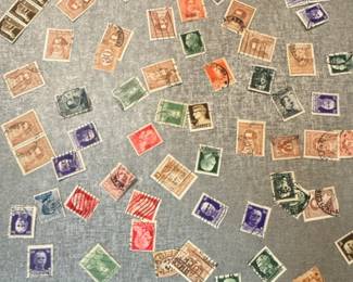 Assorted Postage Stamps Collection