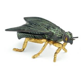 Metal Insect Trinket Box