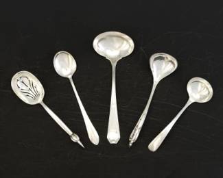 Five Ladles and Spoons