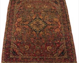 Near Antique Sarouk Carpet 