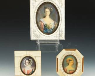Three Miniature Portraits
