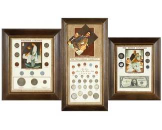 Three Coin Board Displays