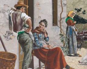 Pietra Dura Wall Plaque