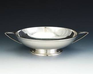 Lebkuecher  Co. Sterling Footed Dish