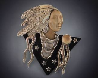 Zealandia Designs Sterling Brooch