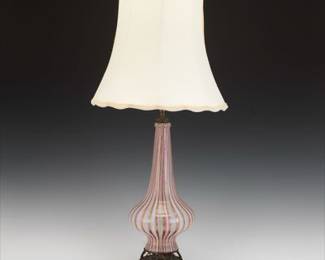 Murano Glass Table Lamp