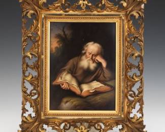KPM The Hermit Porcelain Plaque