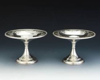 Two Sterling Weighted Compotes