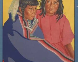 Great Northern Railway 1932 Calendar Pages