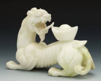 Carved Soapstone Dragon