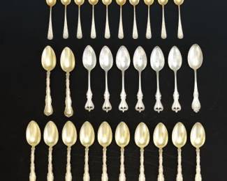 Three Sets of Varying Spoons