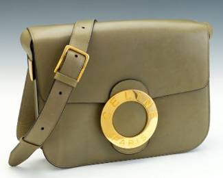 Celine Vintage Circle Logo Flap Crossbody