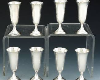 Eight Sterling Cordials by Randahl