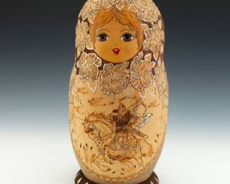 Set of Russian Matryoshka Dolls