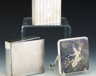 Three Sterling Gentlemens Items