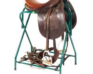 Stubben Saddle with Stand