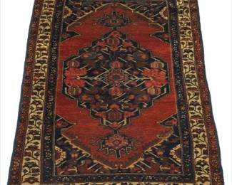 Antique Persian Kurdish Rug, ca. 1920s