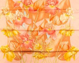 Salvatore Ferragamo Silk Twill Scarf 