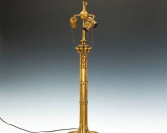 Gilt Table Lamp Base