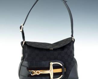 Gucci Hasler Horsebit Shoulder Bag