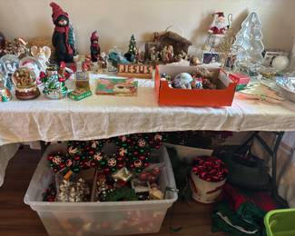 Large Christmas decor collection 