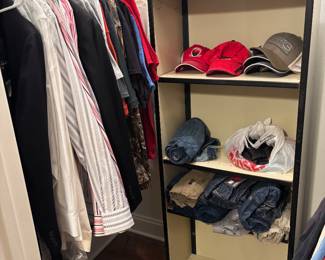 Men’s Large to XL clothing and caps