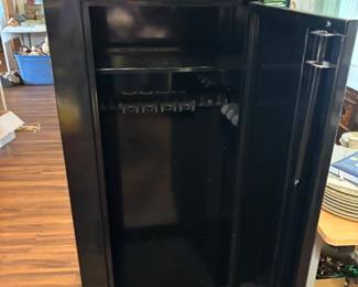 Opened Sentinel firearms Safe 