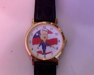 Bill Clinton Collectible Watch 