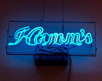 Vintage 1960'S Hamms Beer Neon Sign Hamm’s Back Bar Man Cave Collectible Item